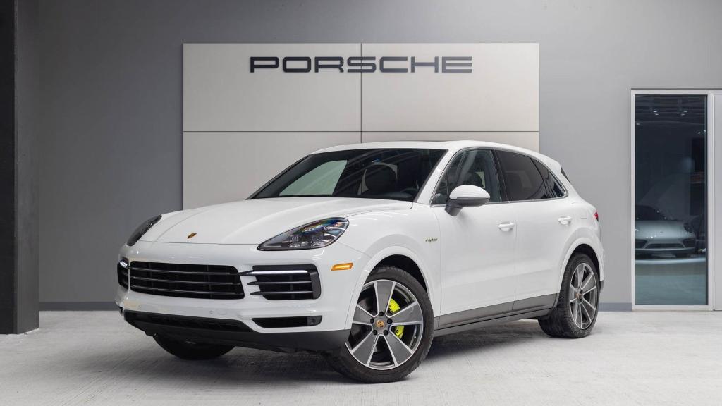 used 2020 Porsche Cayenne E-Hybrid car, priced at $63,990