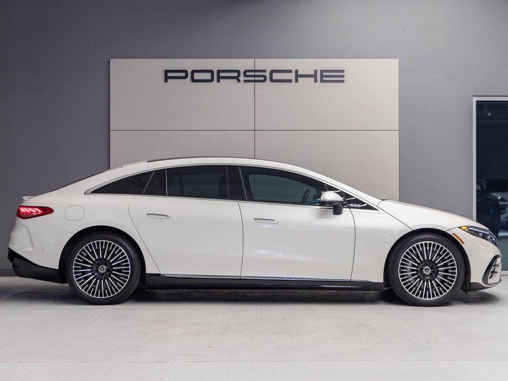 used 2023 Mercedes-Benz EQS 580 car, priced at $52,490