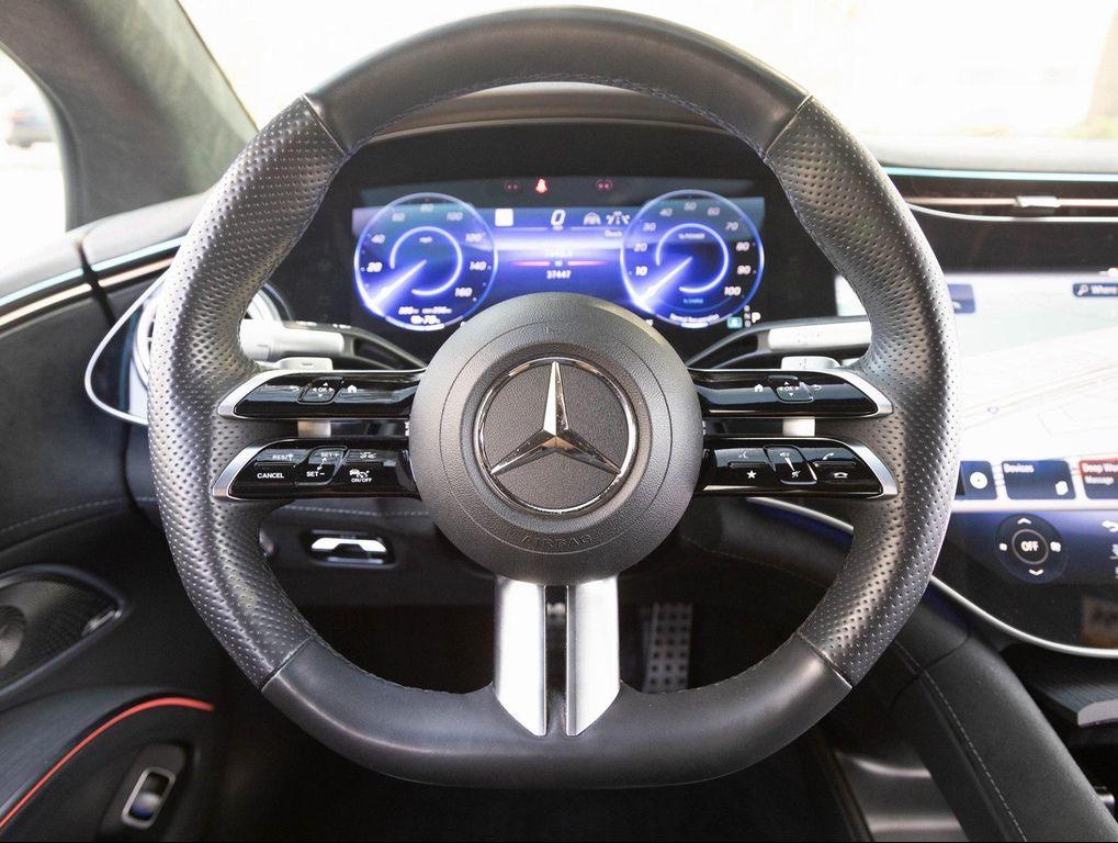 used 2023 Mercedes-Benz EQS 580 car, priced at $52,490