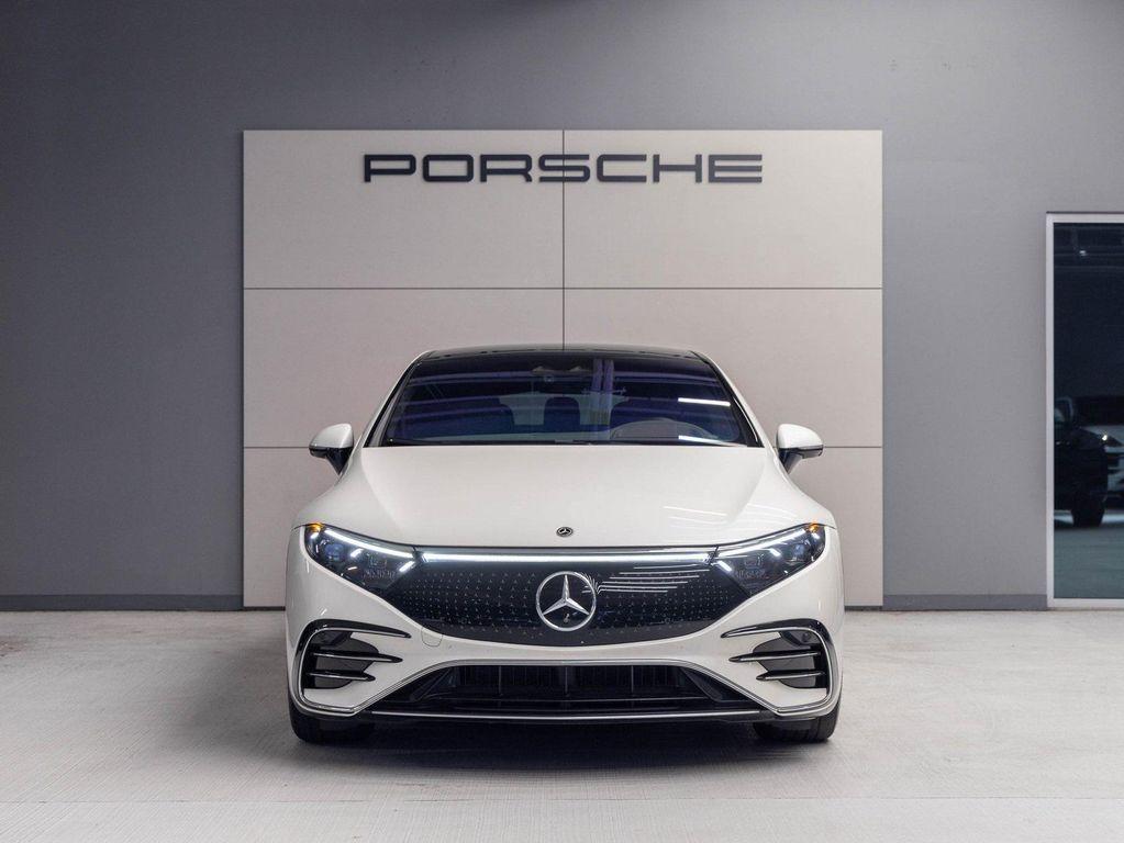 used 2023 Mercedes-Benz EQS 580 car, priced at $52,490