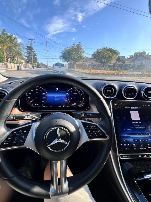 used 2022 Mercedes-Benz C-Class car, priced at $30,880