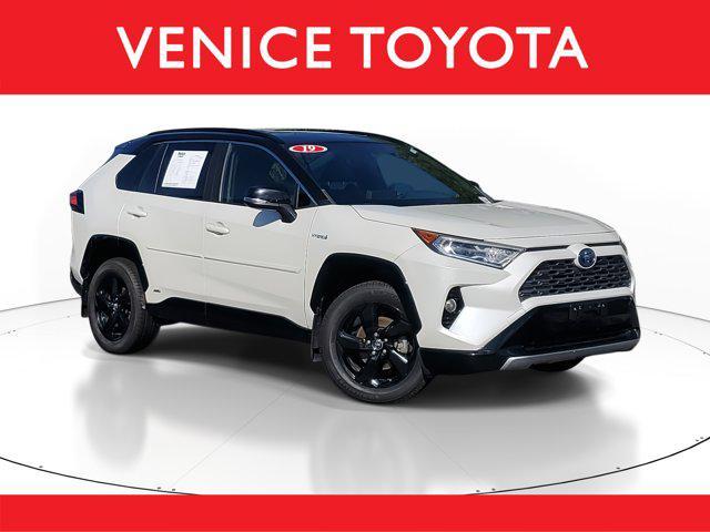 used 2019 Toyota RAV4 Hybrid car, priced at $22,073