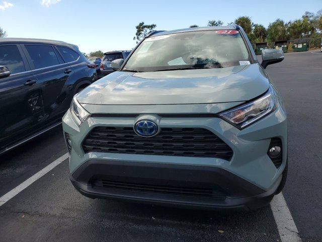 used 2021 Toyota RAV4 Hybrid car, priced at $30,900