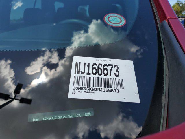 used 2022 Chevrolet Traverse car, priced at $25,328