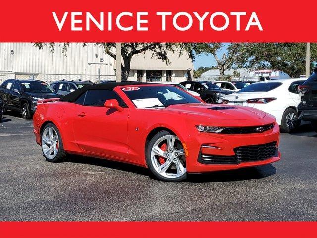 used 2021 Chevrolet Camaro car, priced at $41,978