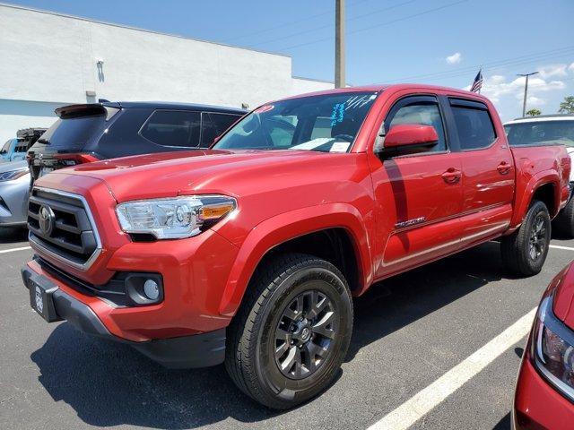 used 2021 Toyota Tacoma car, priced at $27,085