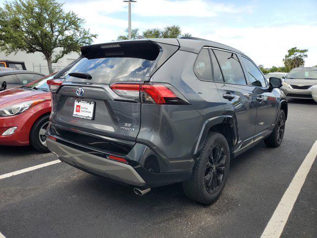 used 2022 Toyota RAV4 Hybrid car, priced at $28,720