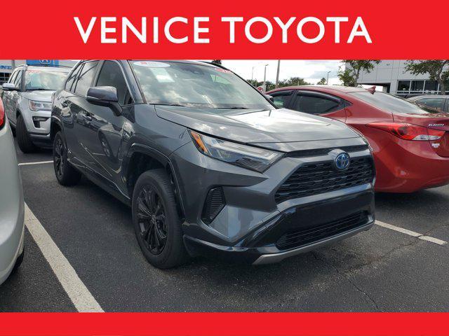 used 2022 Toyota RAV4 Hybrid car, priced at $28,720