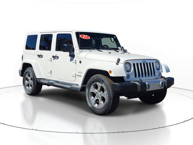 used 2017 Jeep Wrangler Unlimited car, priced at $18,781