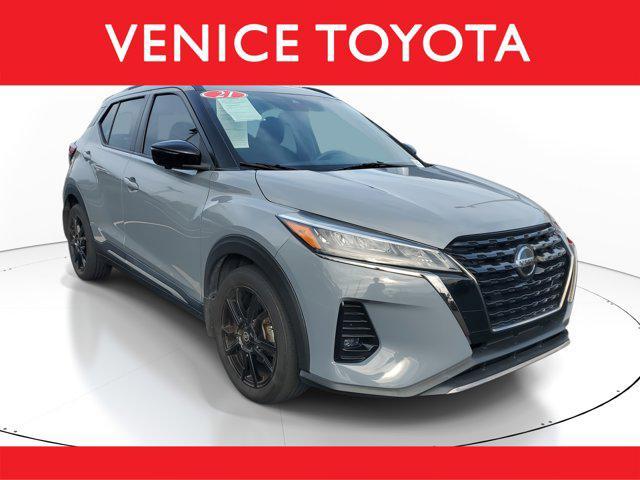 used 2021 Nissan Kicks car, priced at $15,717