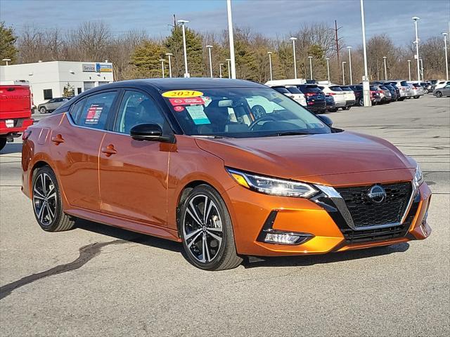 used 2021 Nissan Sentra car, priced at $20,449
