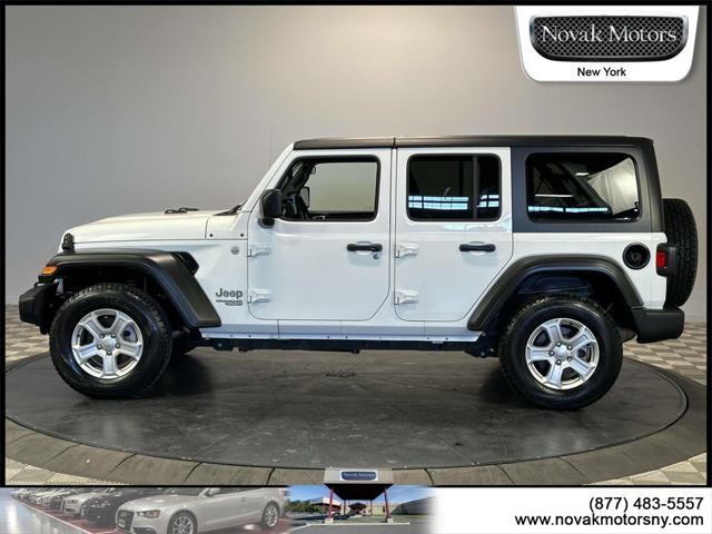 used 2021 Jeep Wrangler Unlimited car, priced at $35,595