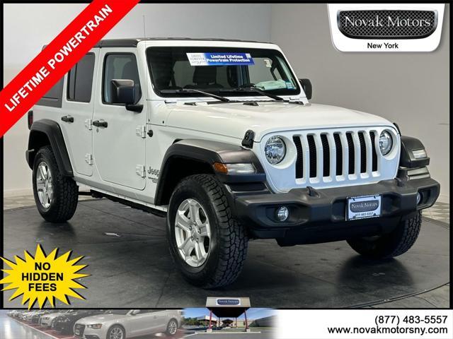 used 2021 Jeep Wrangler Unlimited car, priced at $34,299
