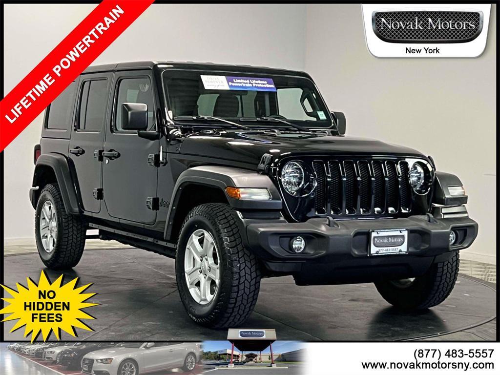 used 2022 Jeep Wrangler Unlimited car, priced at $31,399