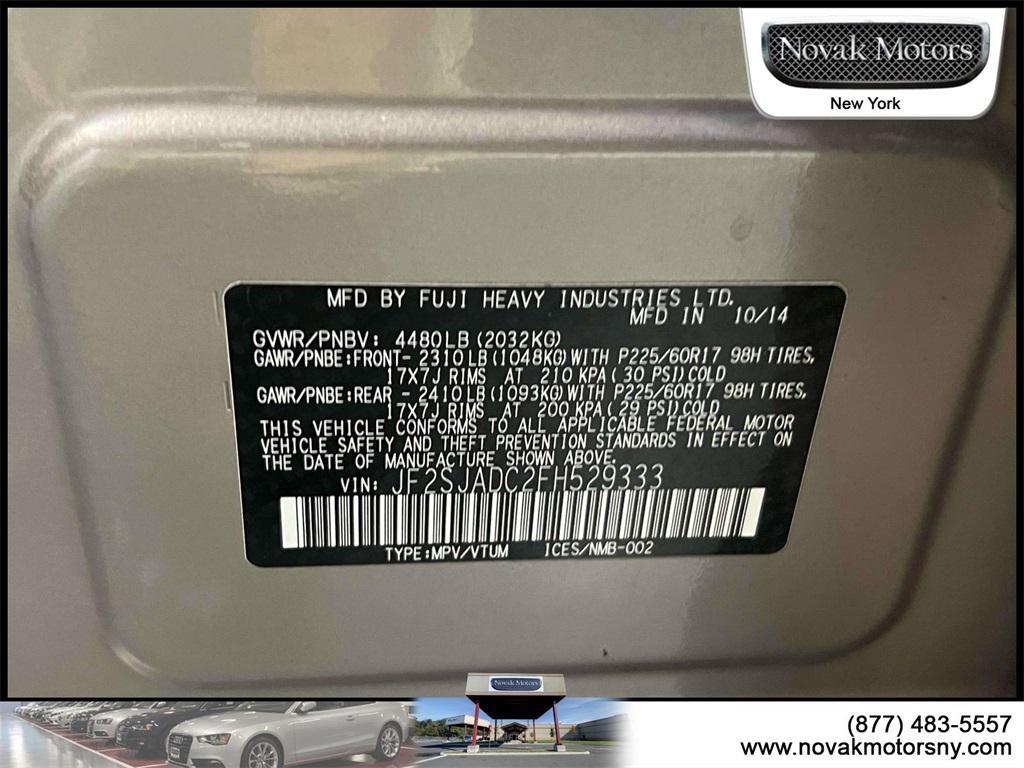 used 2015 Subaru Forester car, priced at $13,895