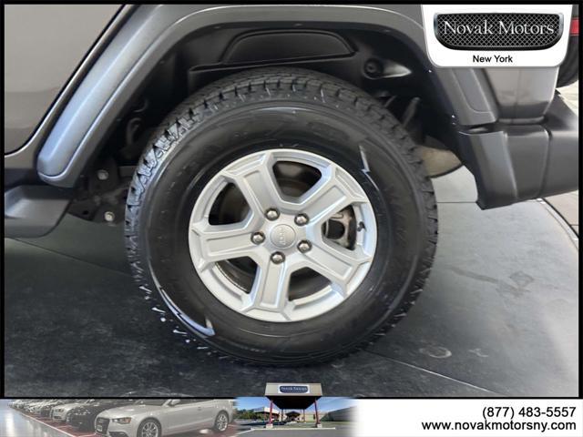 used 2021 Jeep Wrangler Unlimited car, priced at $30,995