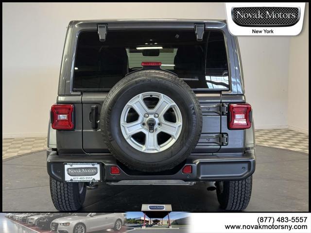 used 2021 Jeep Wrangler Unlimited car, priced at $30,995
