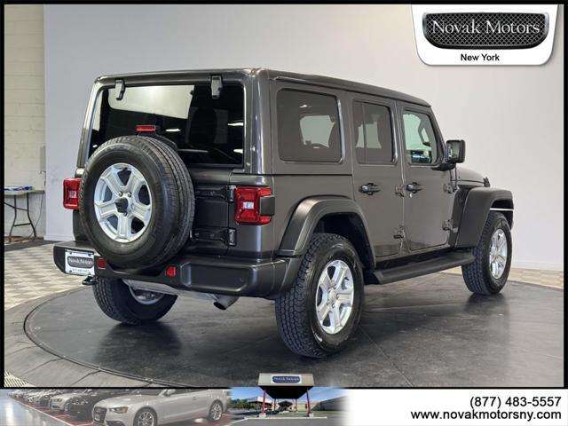 used 2021 Jeep Wrangler Unlimited car, priced at $30,995