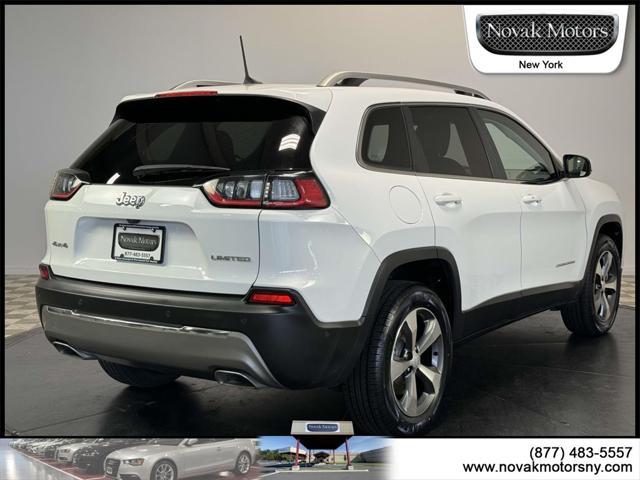 used 2021 Jeep Cherokee car, priced at $24,399