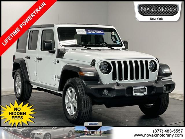 used 2020 Jeep Wrangler Unlimited car, priced at $31,095