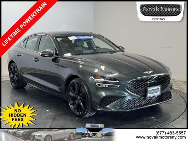 used 2022 Genesis G70 car, priced at $34,300