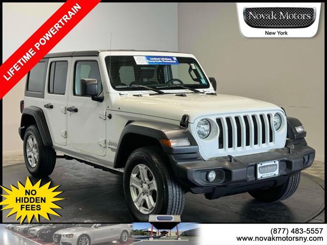 used 2019 Jeep Wrangler Unlimited car, priced at $28,595