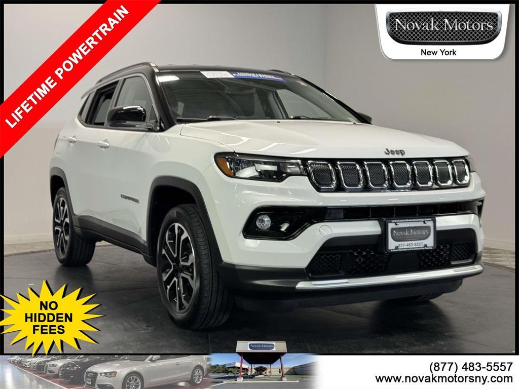 used 2022 Jeep Compass car, priced at $23,895