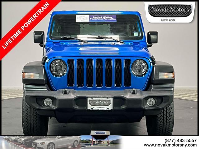 used 2021 Jeep Wrangler Unlimited car, priced at $32,895