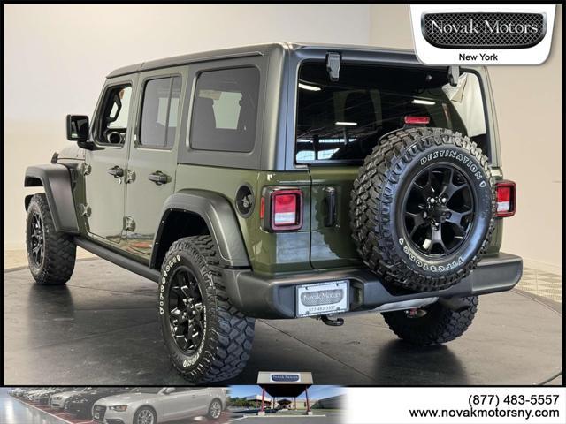 used 2021 Jeep Wrangler car, priced at $33,595