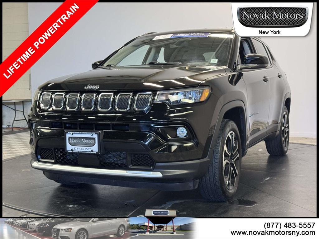 used 2022 Jeep Compass car, priced at $24,499