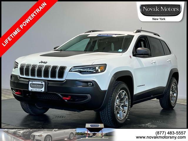 used 2021 Jeep Cherokee car, priced at $25,895