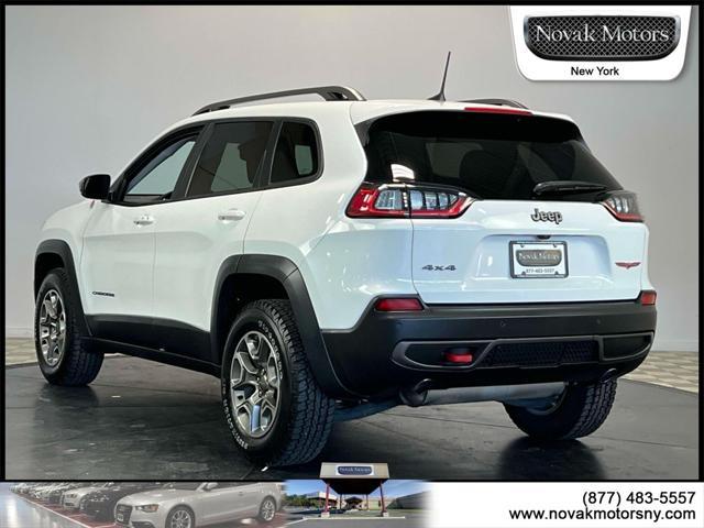 used 2021 Jeep Cherokee car, priced at $25,895