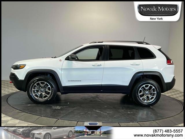 used 2021 Jeep Cherokee car, priced at $25,895