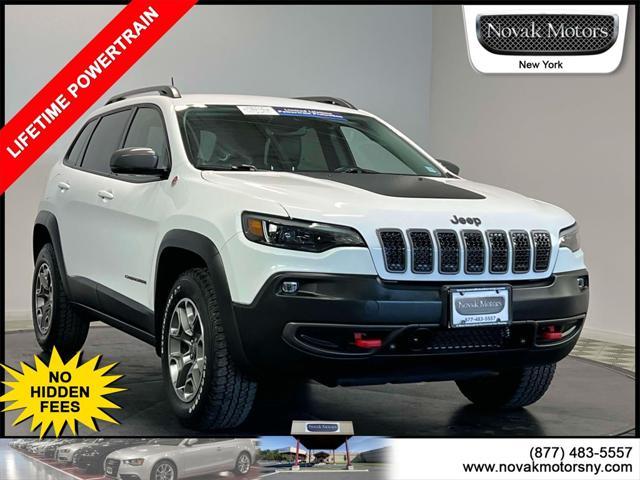 used 2021 Jeep Cherokee car, priced at $25,895