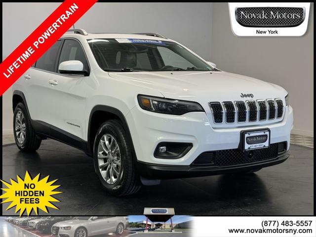 used 2021 Jeep Cherokee car, priced at $23,800