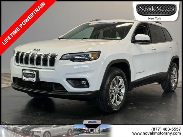 used 2021 Jeep Cherokee car, priced at $23,800