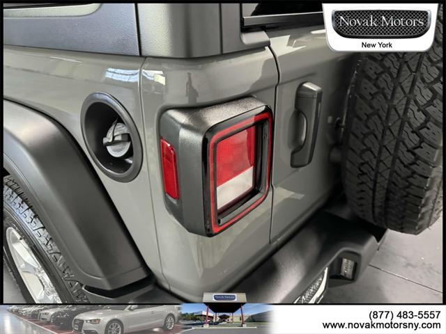 used 2021 Jeep Wrangler Unlimited car, priced at $36,258
