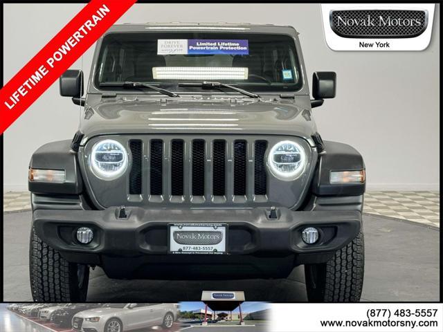 used 2021 Jeep Wrangler Unlimited car, priced at $36,258