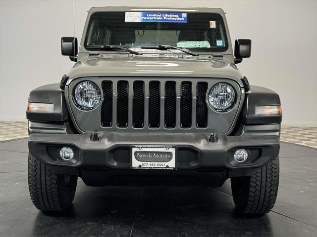 used 2021 Jeep Wrangler Unlimited car, priced at $31,895