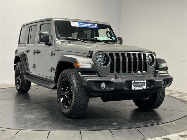 used 2021 Jeep Wrangler Unlimited car, priced at $31,895