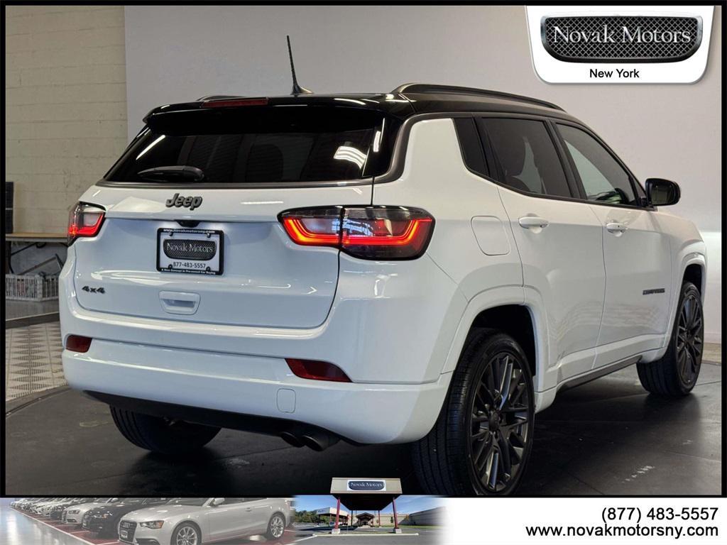 used 2022 Jeep Compass car, priced at $27,599