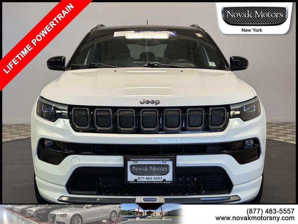 used 2022 Jeep Compass car, priced at $27,599