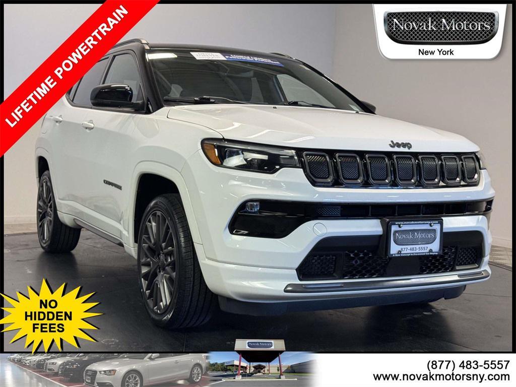 used 2022 Jeep Compass car, priced at $27,599