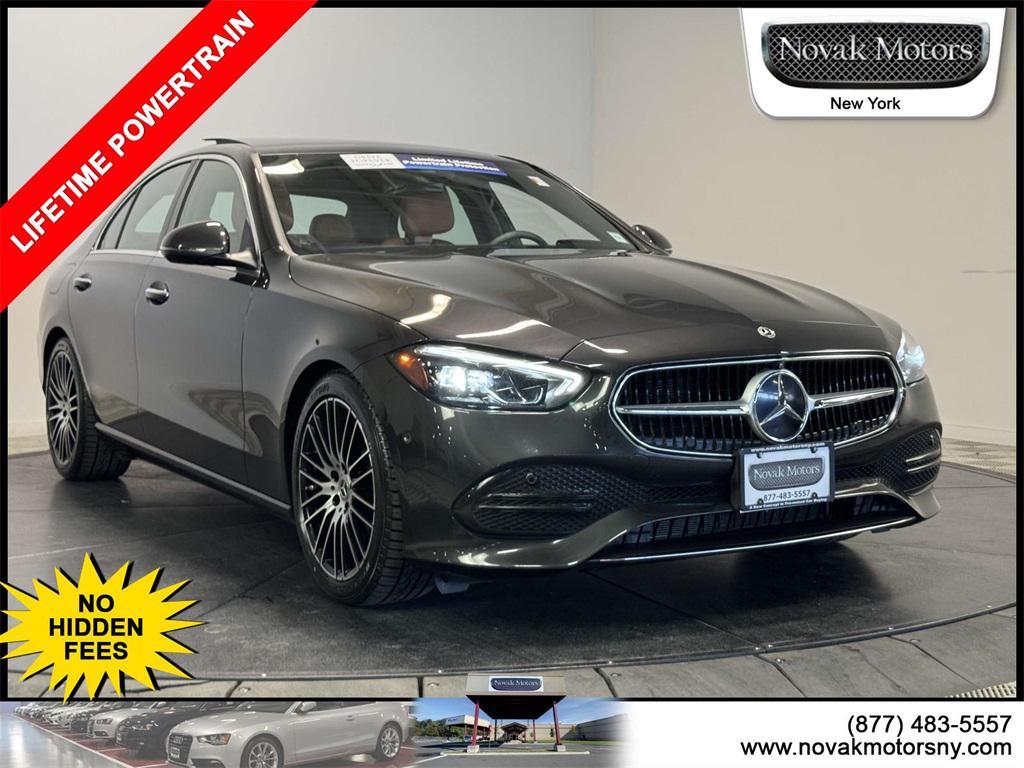 used 2022 Mercedes-Benz C-Class car, priced at $35,225