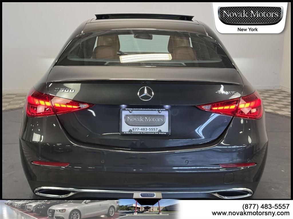 used 2022 Mercedes-Benz C-Class car, priced at $35,225
