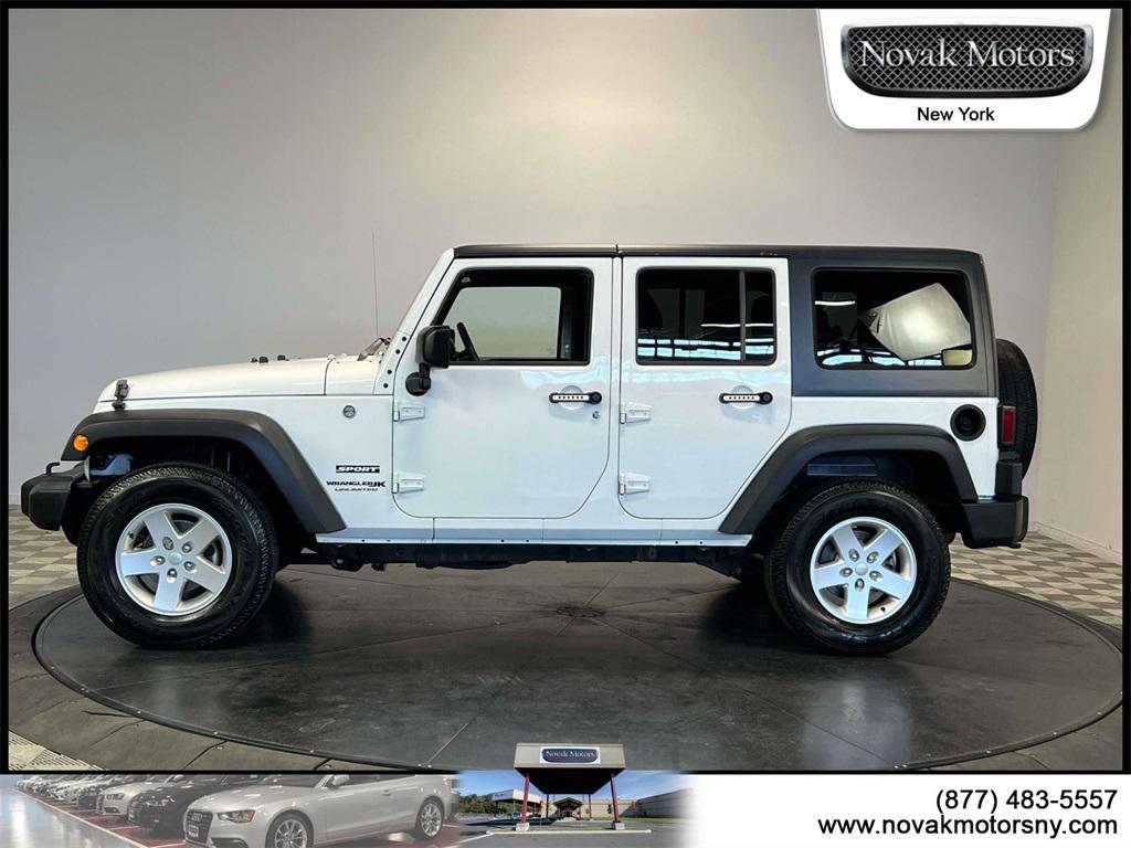used 2018 Jeep Wrangler JK Unlimited car, priced at $24,995