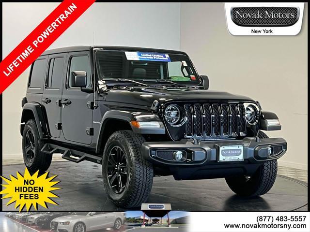 used 2021 Jeep Wrangler Unlimited car, priced at $41,290