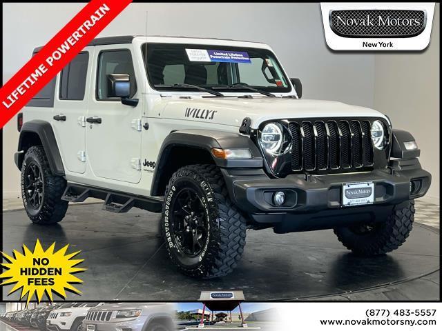 used 2020 Jeep Wrangler Unlimited car, priced at $34,495