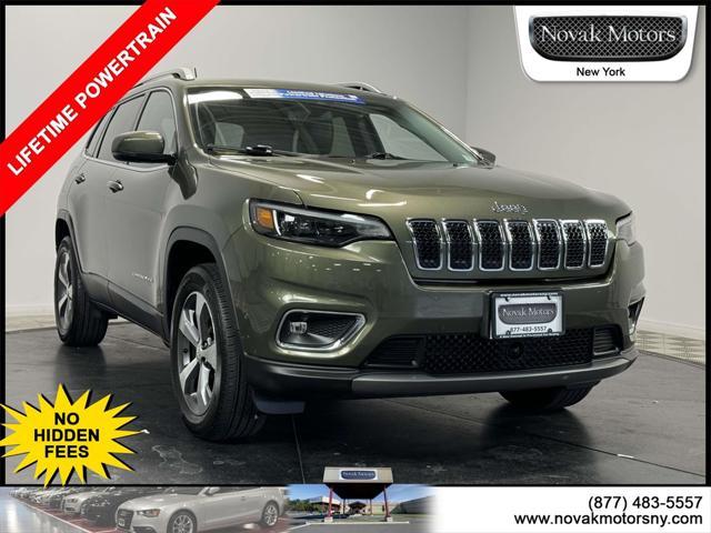 used 2021 Jeep Cherokee car, priced at $25,895