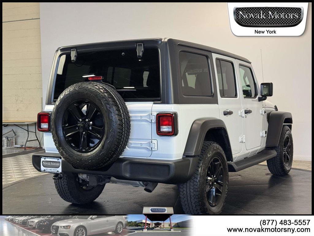 used 2021 Jeep Wrangler Unlimited car, priced at $34,895